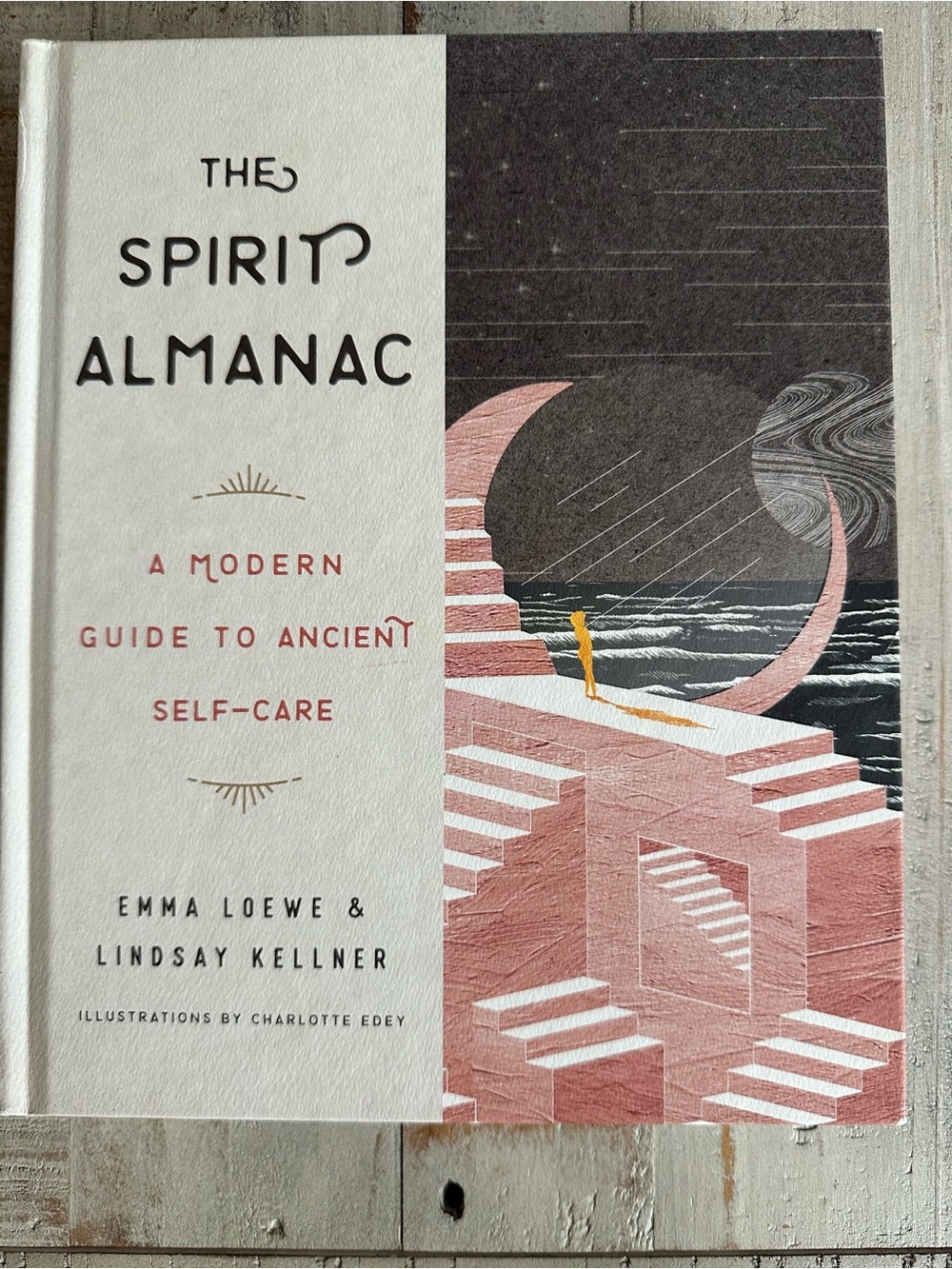 The Spirit Almanac — Pink and Cream Hardcover Guide to Self-Care
